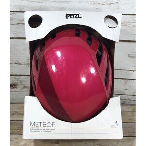 NEW Petzl Meteor Climbing Mountaineering Helmet Womens Size 1 Outdoors Pink
